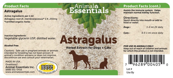 Animal Essentials, Astragalus, 2 oz