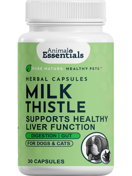 Animal Essentials, Milk Thistle Caps, 30 Capsules