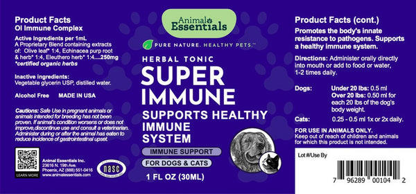 Animal Essentials, Super Immune, 1 oz