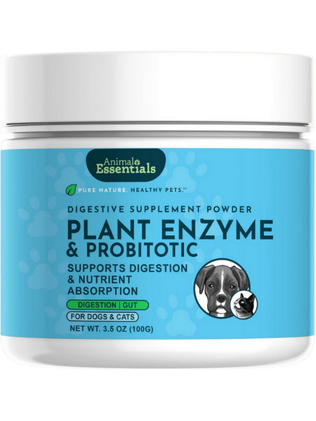 Animal Essentials, Plant Enzyme w/ Probiotics, 3.5 oz