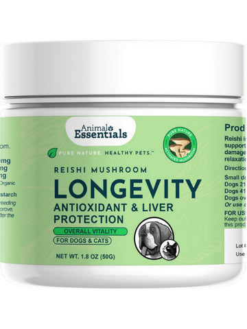 Animal Essentials, Longevity, Reishi Mushroom, 1.8 oz