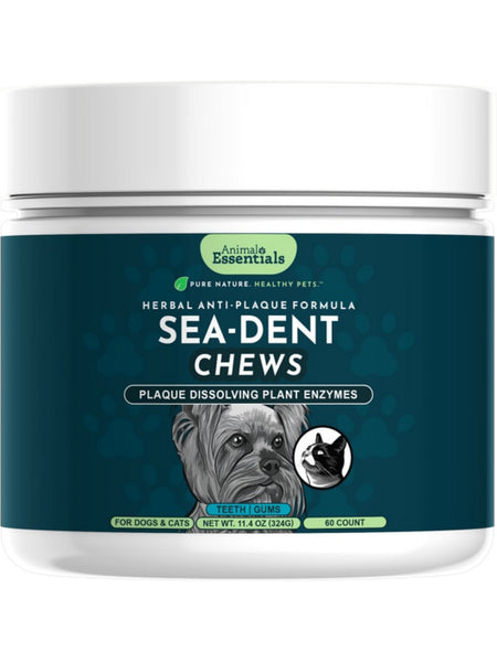 Animal Essentials, Sea-Dent Chews, 60 Soft Chews