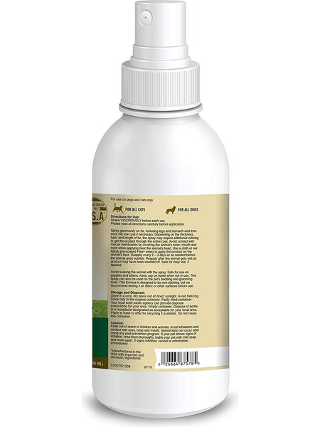 Pet Naturals of Vermont, FLEA + TICK Repellent Spray, 8 oz