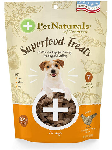 Pet Naturals of Vermont, Superfood Treats Homestyle Chicken Flavor, 100+ chews