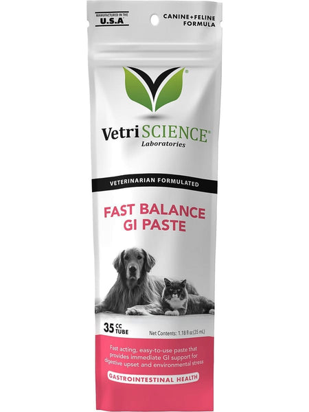 VetriScience Laboratories, Fast Balance GI Paste, 35cc Tube