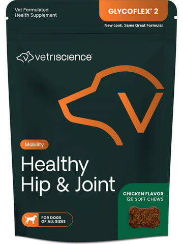 VetriScience Laboratories, Healthy Hip & Joint (Formerly Glyco Flex Stage 2), 120 Soft Chews